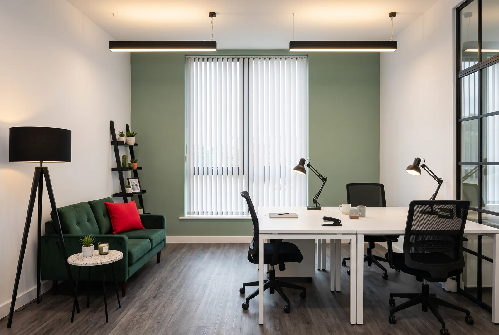 Private office 01.13 · photorealistic render